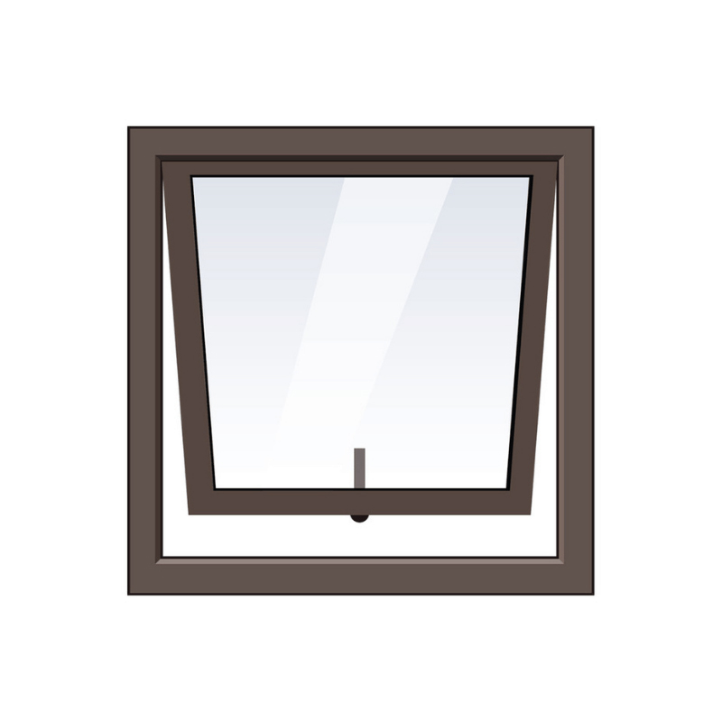 PTT 66 Aluminium Window 580 x 580 mm